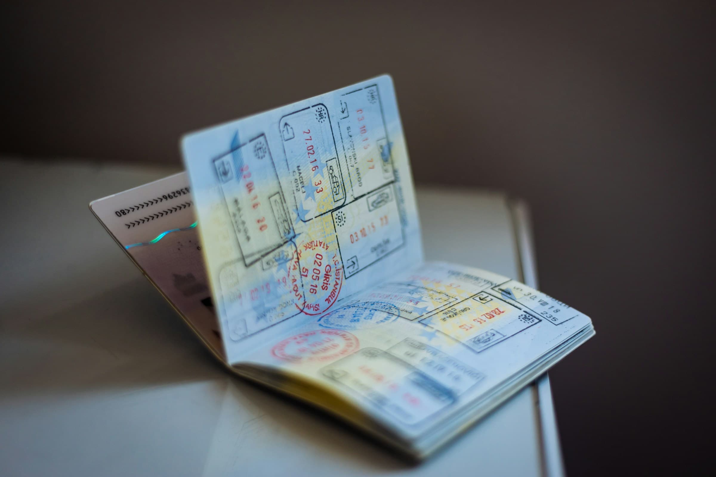 Pas og rejsedokumenter til en medicinsk rejse til Kina